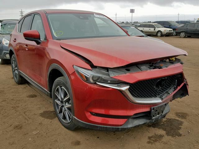 JM3KFBDM8J0375756 - 2018 MAZDA CX-5 GRAND RED photo 1