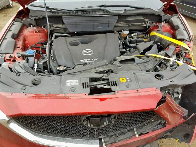 JM3KFBDM8J0375756 - 2018 MAZDA CX-5 GRAND RED photo 7