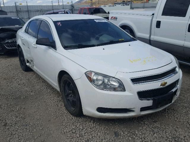 1G1ZA5E0XAF279300 - 2010 CHEVROLET MALIBU LS WHITE photo 1