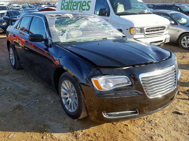 2C3CCAAG5DH515555 - 2013 CHRYSLER 300 BLACK photo 1