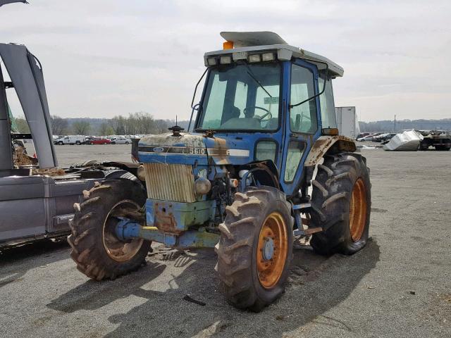 BC01605 - 1989 FORD TRACTOR BLUE photo 2