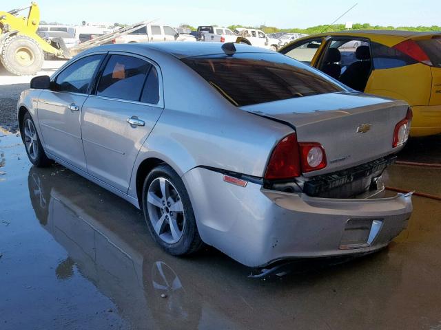 1G1ZC5E01CF271289 - 2012 CHEVROLET MALIBU 1LT 银色 照片 3