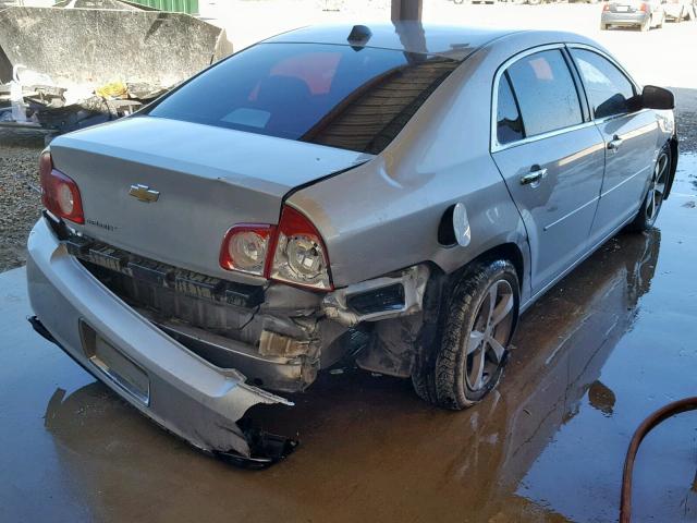 1G1ZC5E01CF271289 - 2012 CHEVROLET MALIBU 1LT 银色 照片 4