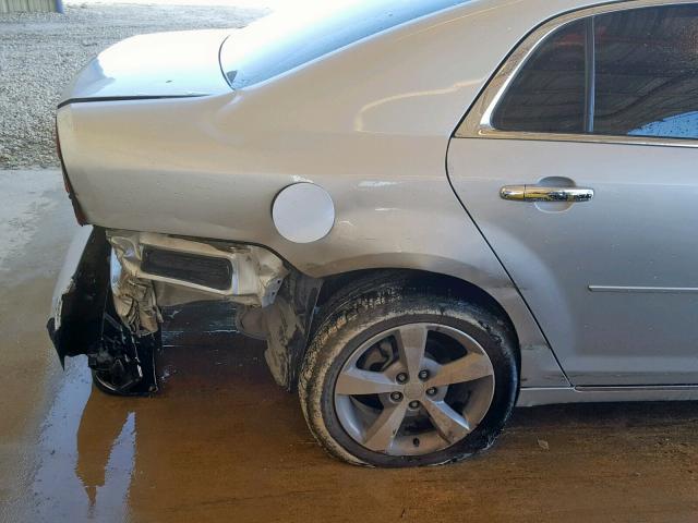 1G1ZC5E01CF271289 - 2012 CHEVROLET MALIBU 1LT 银色 照片 9