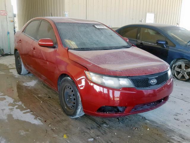 KNAFU4A24B5413788 - 2011 KIA FORTE EX RED photo 1