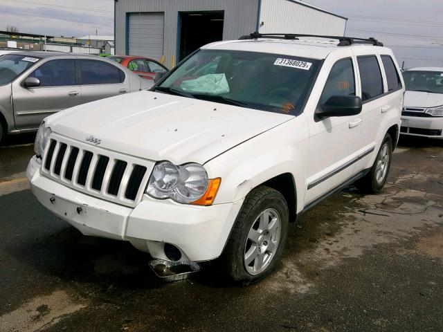 1J4PR4GK8AC160415 - 2010 JEEP GRAND CHER WHITE photo 2