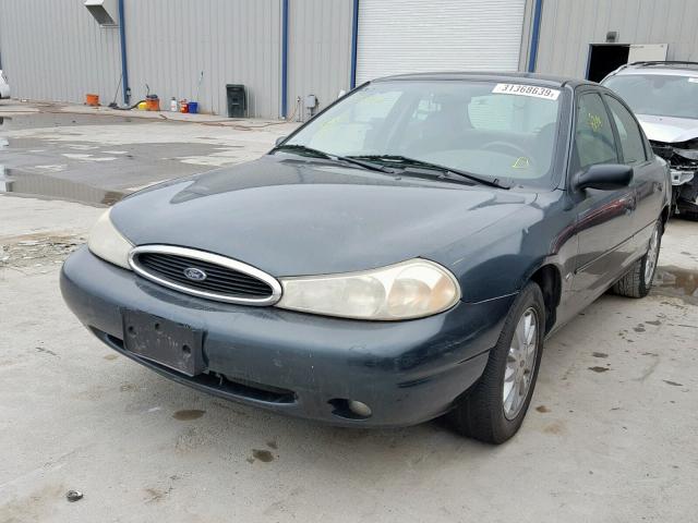 1FAFP6633WK237014 - 1998 FORD CONTOUR LX GREEN photo 2