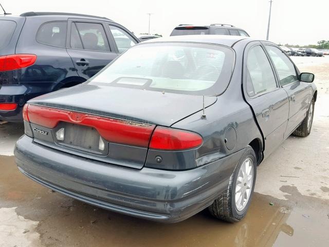 1FAFP6633WK237014 - 1998 FORD CONTOUR LX GREEN photo 4