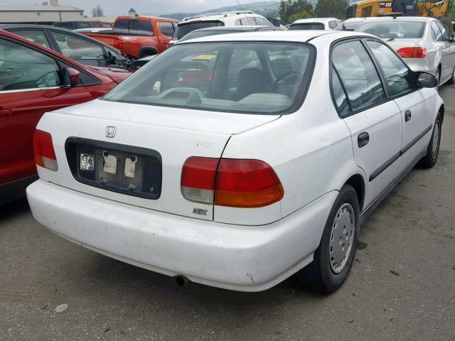 2HGEJ6626VH531853 - 1997 HONDA CIVIC DX WHITE photo 4