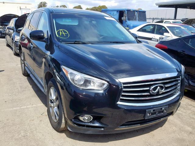 5N1AL0MN4DC322688 - 2013 INFINITI JX35 BLACK photo 1