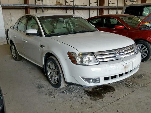 1FAHP24W89G106439 - 2009 FORD TAURUS SEL WHITE photo 1