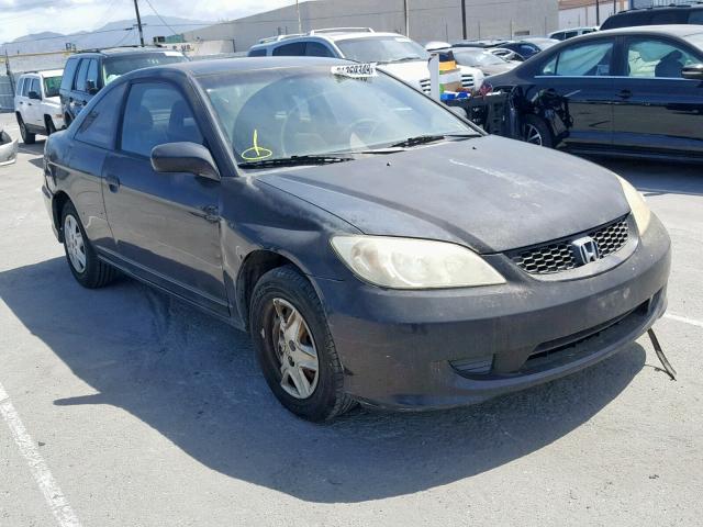 1HGEM21134L078839 - 2004 HONDA CIVIC DX V BLACK photo 1