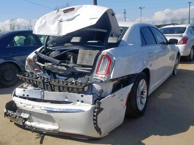 2C3CCAAG3FH864510 - 2015 CHRYSLER 300 LIMITE WHITE photo 4