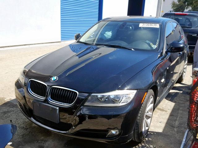 WBAPH5G51BNM76265 - 2011 BMW 328 I SULE BLACK photo 2