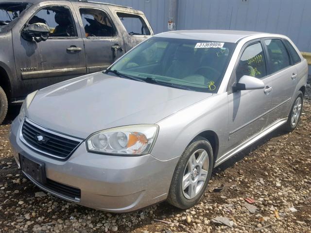 1G1ZT61856F212302 - 2006 CHEVROLET MALIBU MAX SILVER photo 2