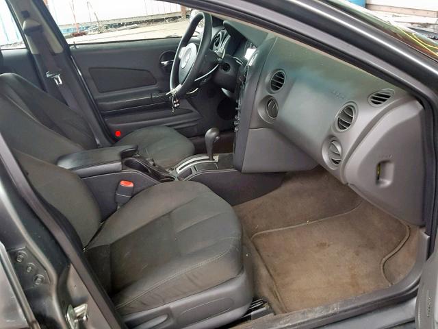 2G2WP522941294952 - 2004 PONTIAC GRAND PRIX GRAY photo 5