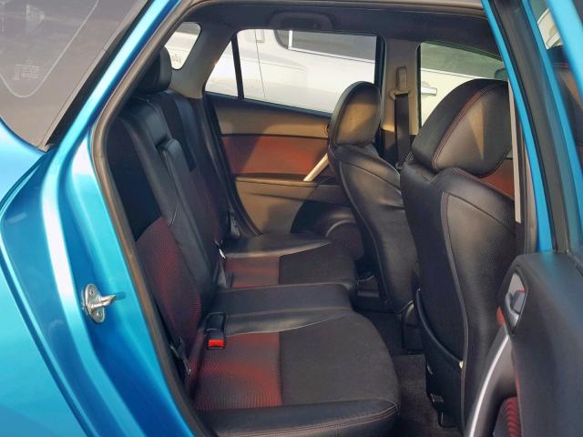 JM1BL1K4XB1372237 - 2011 MAZDA SPEED 3 BLUE photo 6