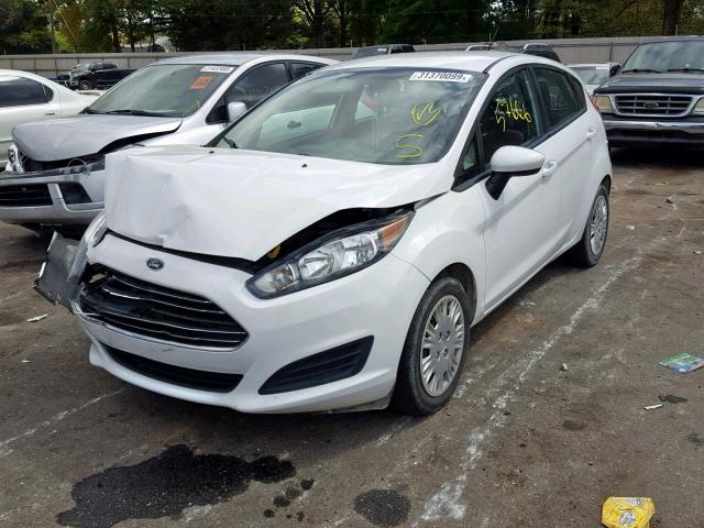 3FADP4TJ6EM206605 - 2014 FORD FIESTA S WHITE photo 2