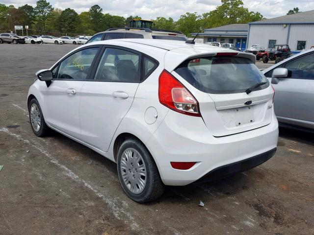 3FADP4TJ6EM206605 - 2014 FORD FIESTA S WHITE photo 3