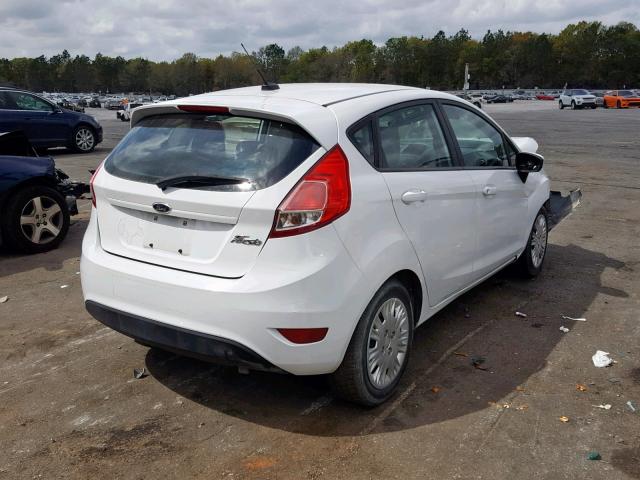 3FADP4TJ6EM206605 - 2014 FORD FIESTA S WHITE photo 4