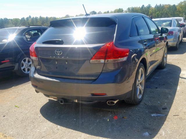 4T3ZK11A79U010533 - 2009 TOYOTA VENZA GRAY photo 4