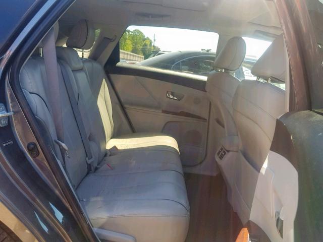 4T3ZK11A79U010533 - 2009 TOYOTA VENZA GRAY photo 6