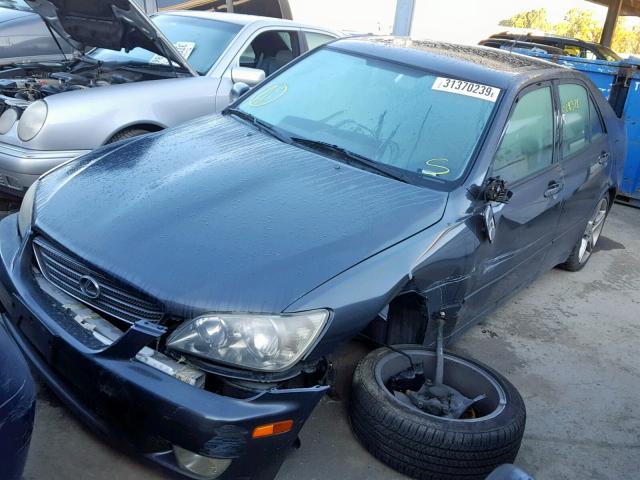 JTHBD182410026643 - 2001 LEXUS IS 300 GRAY photo 2