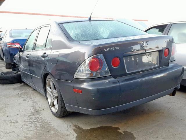 JTHBD182410026643 - 2001 LEXUS IS 300 GRAY photo 3