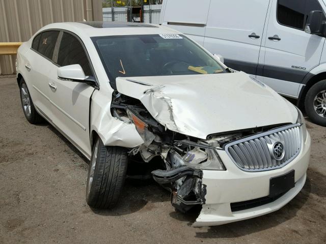 1G4GC5GG3AF244175 - 2010 BUICK LACROSSE C WHITE photo 1