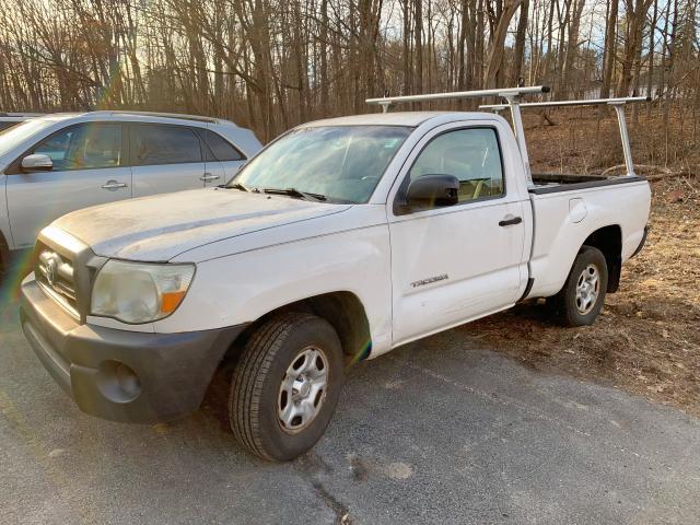 5TENX22N66Z312046 - 2006 TOYOTA TACOMA WHITE photo 1