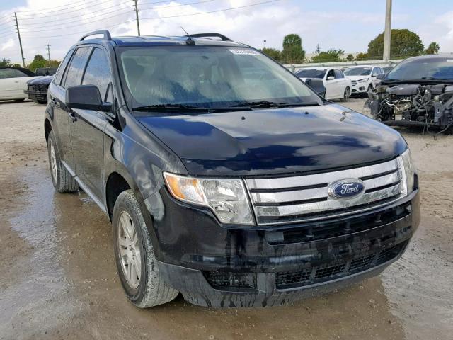 2FMDK36CX8BB07254 - 2008 FORD EDGE SE BLACK photo 1