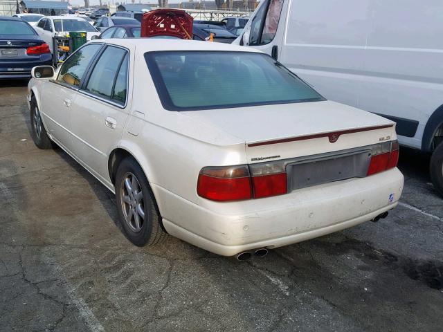 1G6KS54Y42U158226 - 2002 CADILLAC SEVILLE SL WHITE photo 3