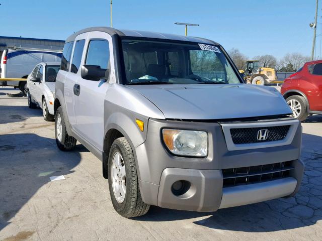 5J6YH28593L050819 - 2003 HONDA ELEMENT EX SILVER photo 1