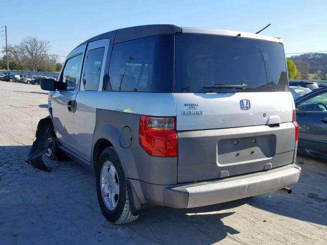 5J6YH28593L050819 - 2003 HONDA ELEMENT EX SILVER photo 3