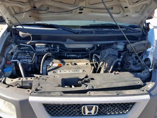 5J6YH28593L050819 - 2003 HONDA ELEMENT EX SILVER photo 7