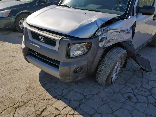 5J6YH28593L050819 - 2003 HONDA ELEMENT EX SILVER photo 9