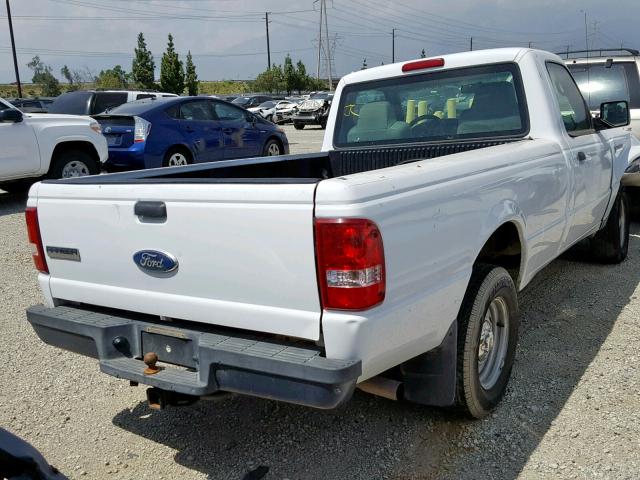 1FTYR10U16PA35244 - 2006 FORD RANGER WHITE photo 4