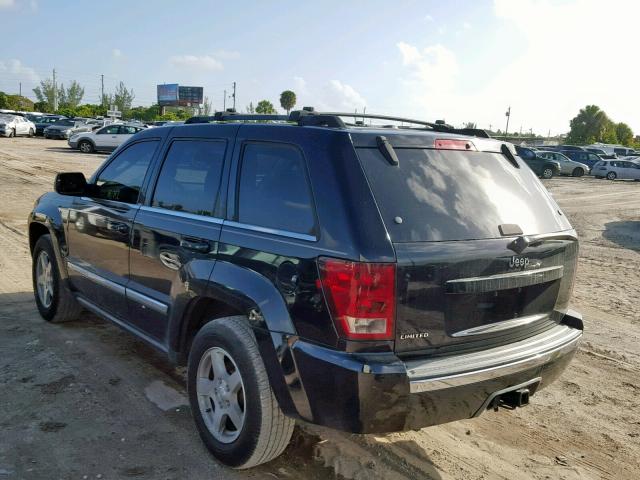 1J4HS58N26C215343 - 2006 JEEP GRAND CHER BLACK photo 3