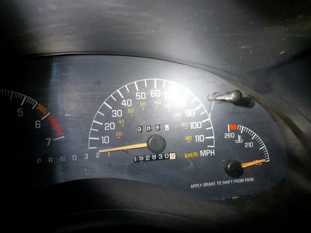 1G2WP52K53F139676 - 2003 PONTIAC GRAND PRIX 黑色 照片 8