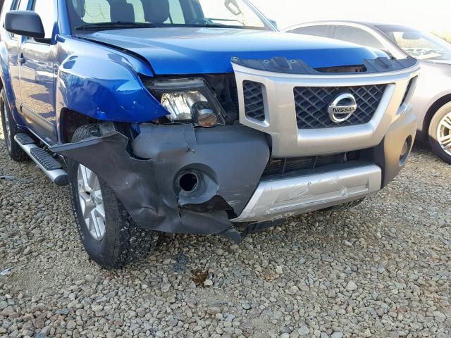 5N1AN0NU0EN806816 - 2014 NISSAN XTERRA X BLUE photo 9