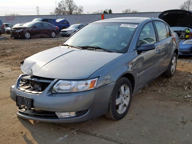 1G8AL55B27Z134396 - 2007 SATURN ION LEVEL GRAY photo 2