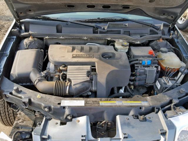 1G8AL55B27Z134396 - 2007 SATURN ION LEVEL GRAY photo 7