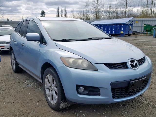 JM3ER29L670133061 - 2007 MAZDA CX-7 BLUE photo 1