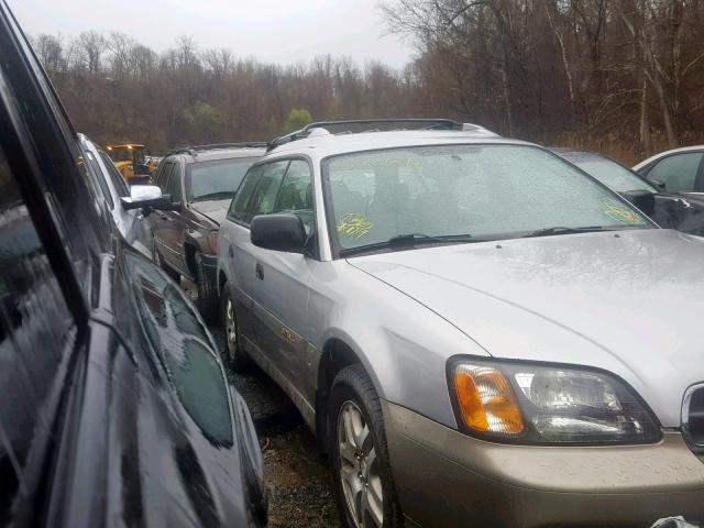 4S3BH675037633454 - 2003 SUBARU LEGACY OUT GRAY photo 1