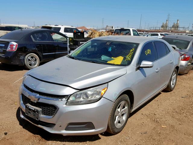 1G11C5SL2FF217497 - 2015 CHEVROLET MALIBU 1LT 银色 照片 2