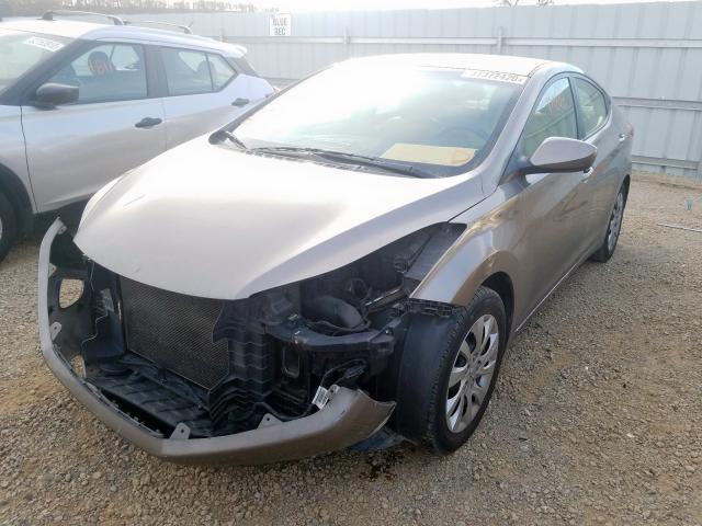 5NPDH4AE2BH038721 - 2011 HYUNDAI ELANTRA GLS  photo 2