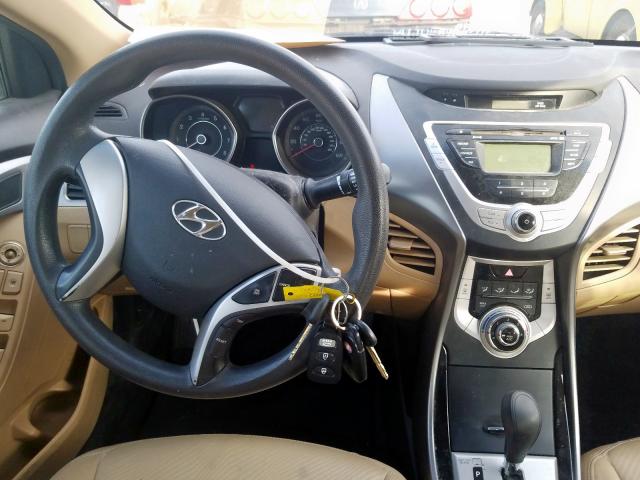 5NPDH4AE2BH038721 - 2011 HYUNDAI ELANTRA GLS  photo 9