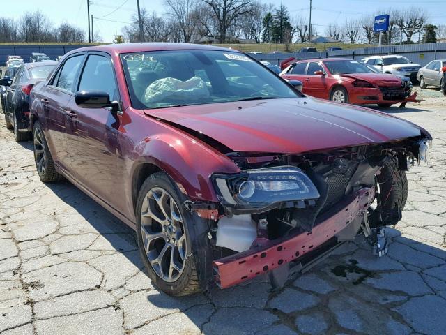 2C3CCAAG1JH250225 - 2018 CHRYSLER 300 TOURIN RED photo 1