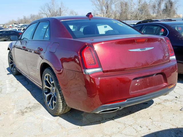 2C3CCAAG1JH250225 - 2018 CHRYSLER 300 TOURIN RED photo 3
