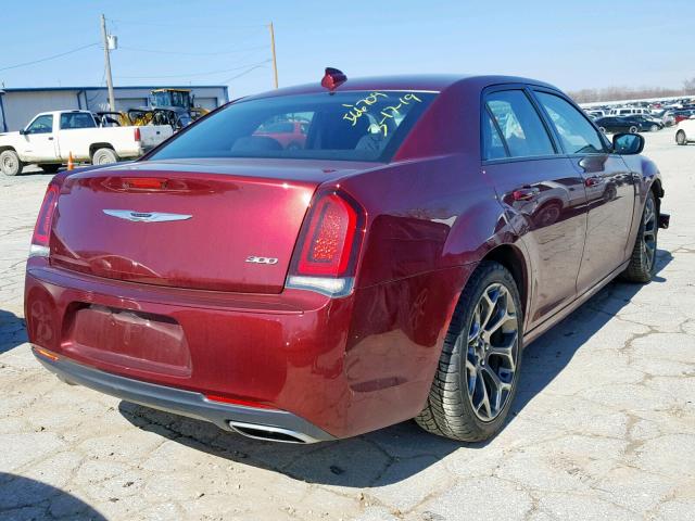 2C3CCAAG1JH250225 - 2018 CHRYSLER 300 TOURIN RED photo 4